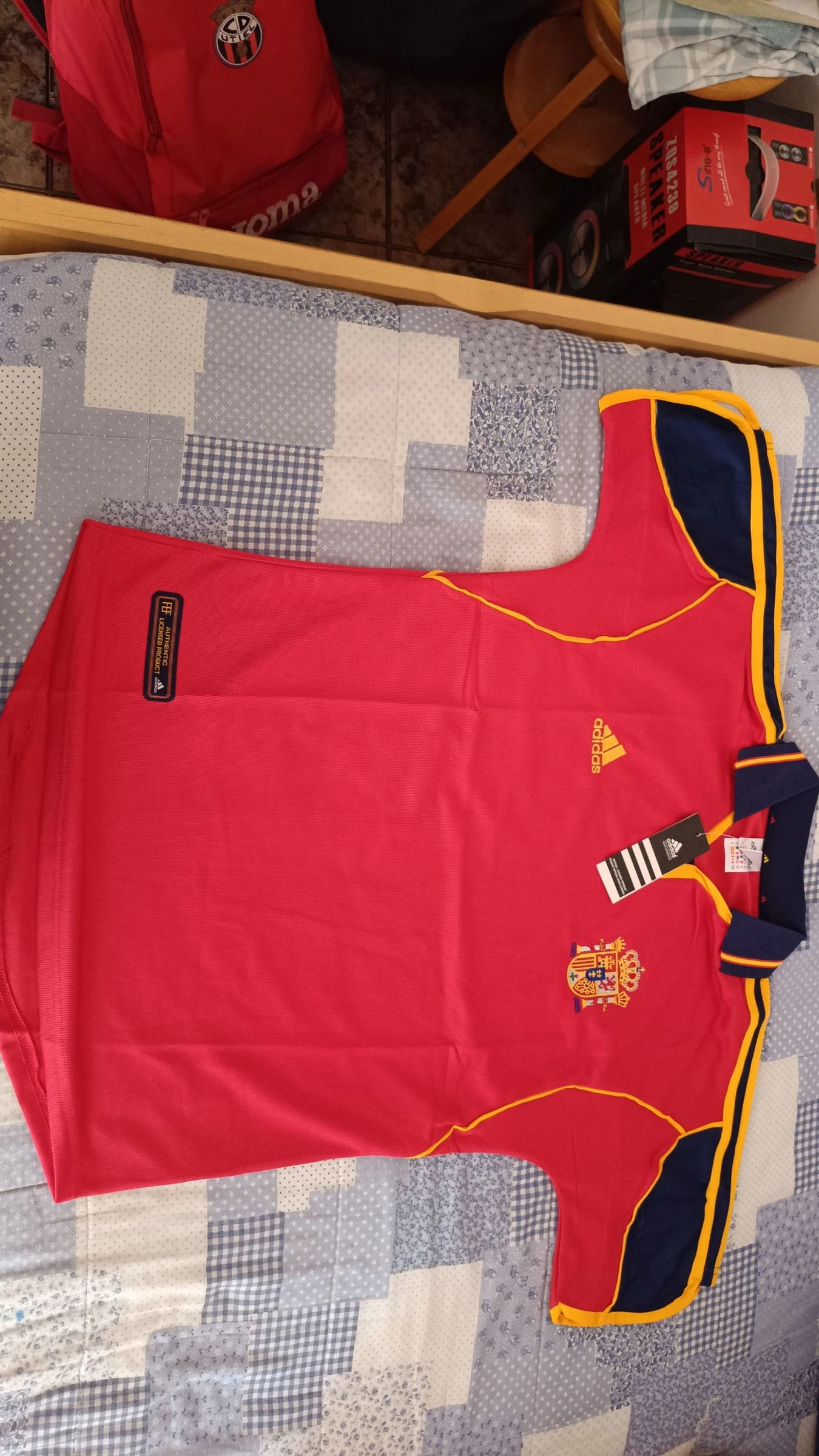 Camiseta da Espanha anos 90 tamanho M – photo 2
